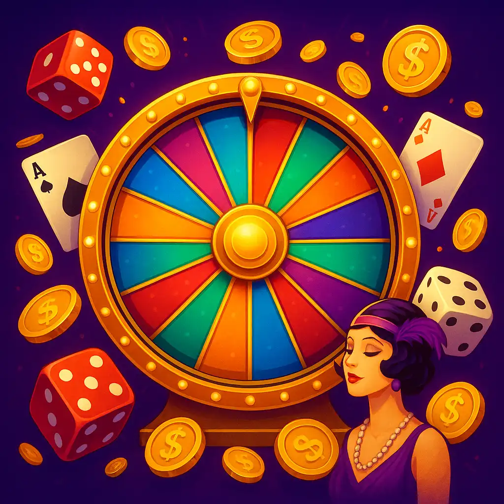 Crazy Time slot game artwork